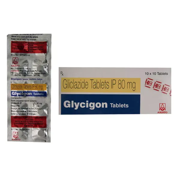 GLYCIGON 80MG 10TAB