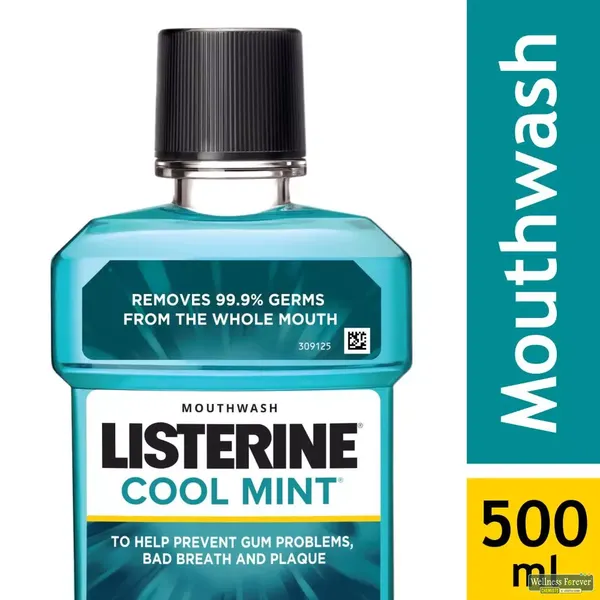 LISTERINE M/WASH COOL MINT 500ML