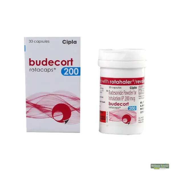 BUDECORT 200 ROTACAP 30CAP