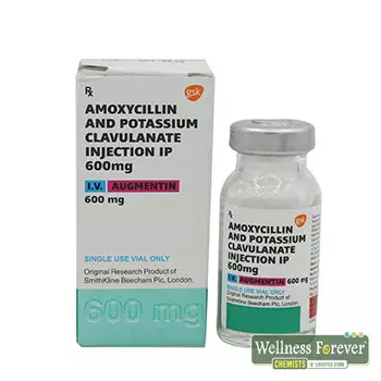 AUGMENTIN 600MG INJ VIAL