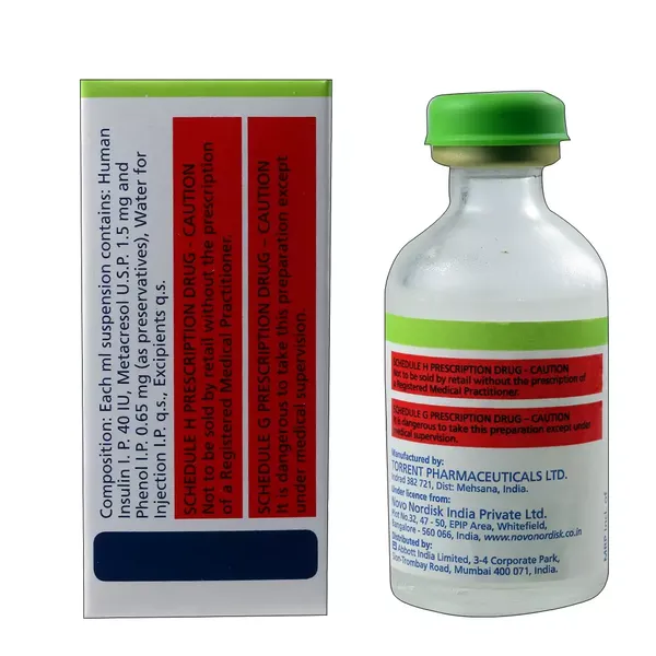 HUMAN INSULATARD 40IU 10ML VIAL