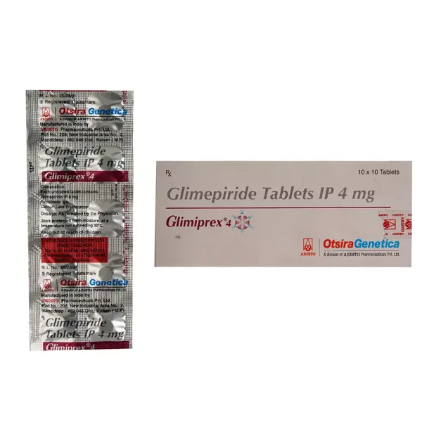 GLIMIPREX 4MG 10TAB