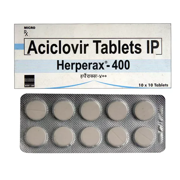 HERPERAX 400MG 10TAB