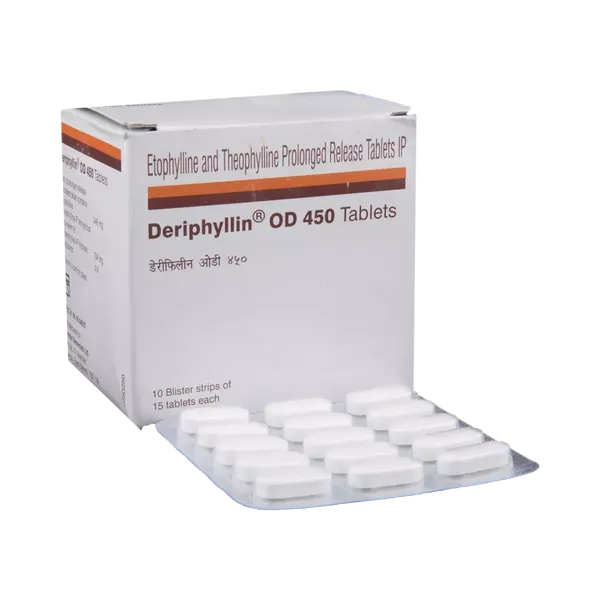 DERIPHYLLIN-OD 450MG 10TAB