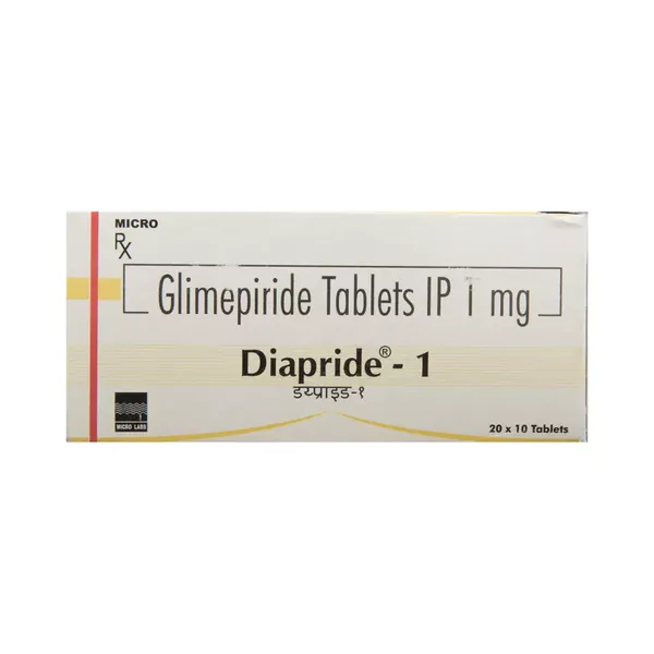 DIAPRIDE 1MG 10TAB