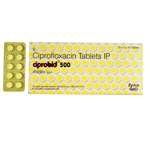 CIPROBID 500MG 10TAB