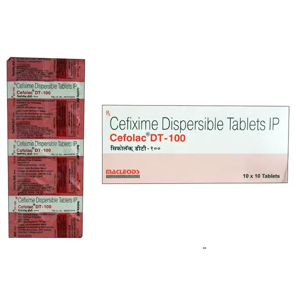 CEFOLAC 100DT 10TAB