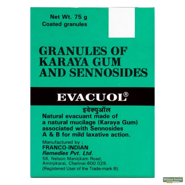 EVACUOL GRAN 75GM