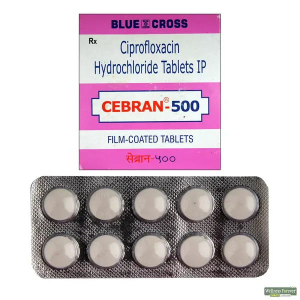 CEBRAN 500MG 10TAB