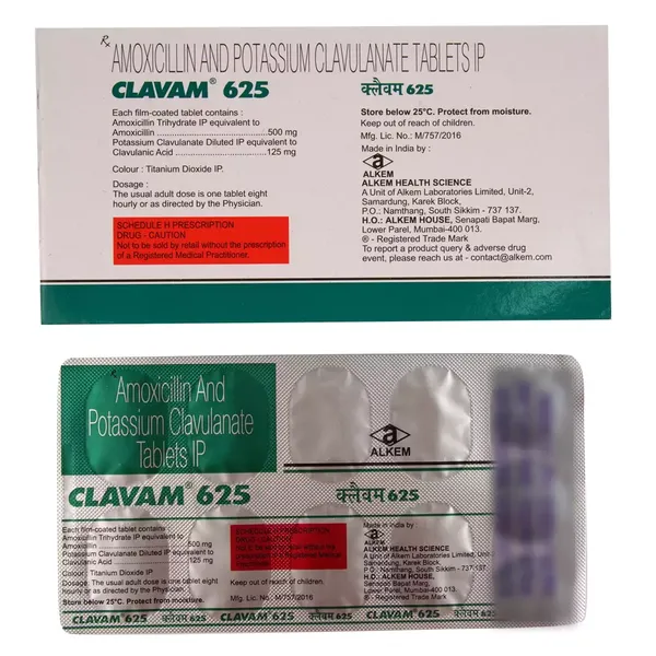 CLAVAM 625MG 10TAB