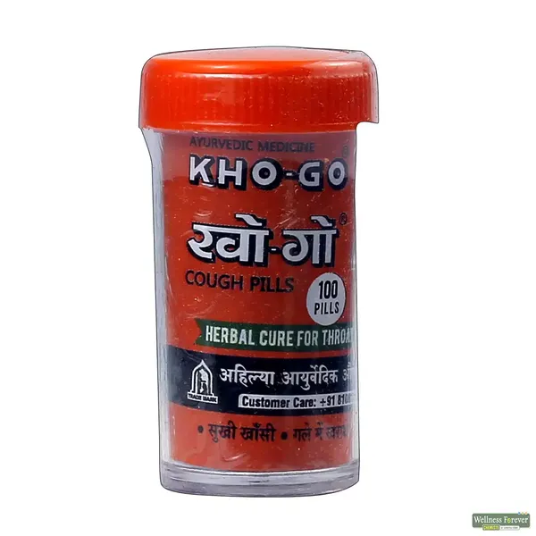 KHOGO COUGH PILLS 100TAB