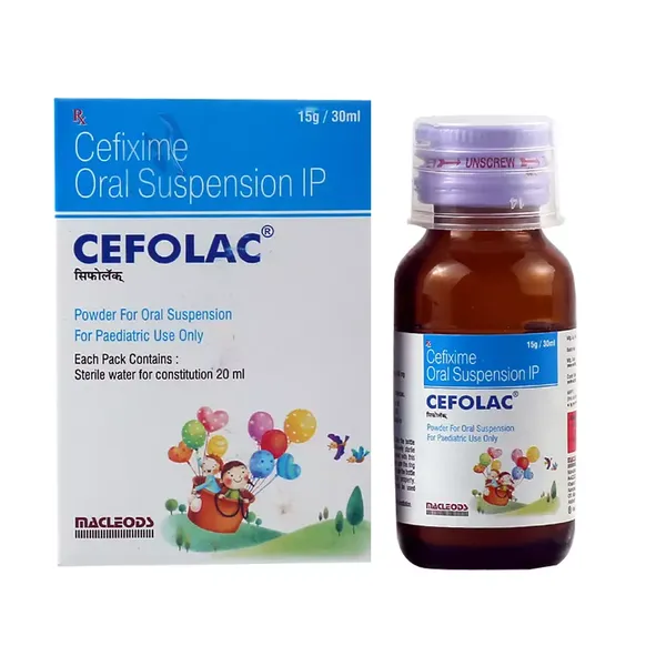 CEFOLAC 50MG SYP 30ML