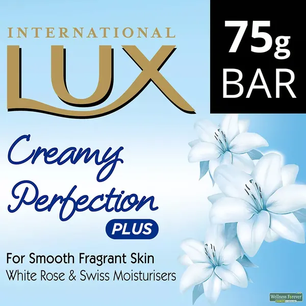 LUX SOAP CRM WHITE 75GM