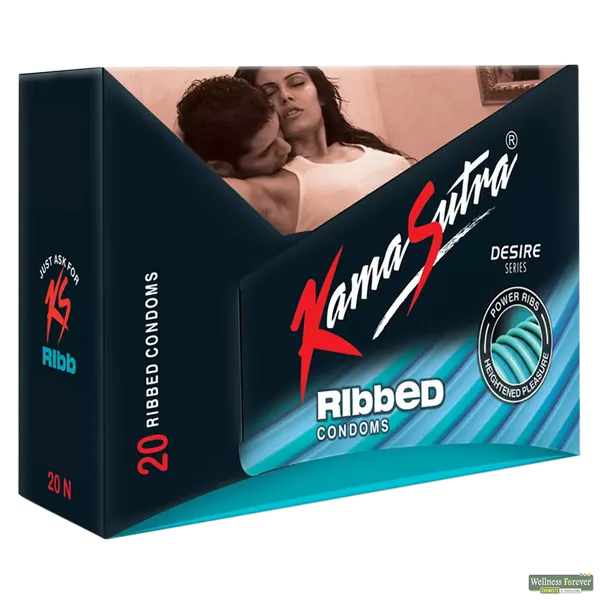 KS CONDOM RIBBED 20PC