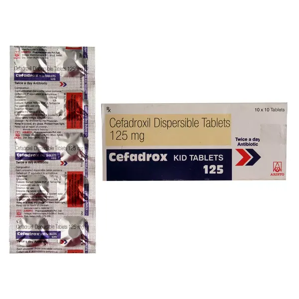 CEFADROX-KID 125MG 10TAB