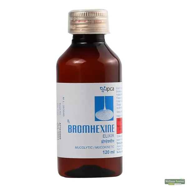 BROMHEXINE ELIXIR SYP 120ML