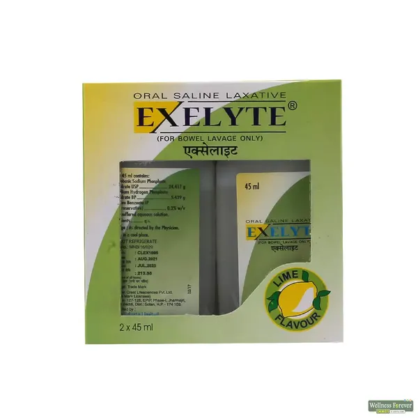 EXELYTE LAXATIVE LIQ 45ML