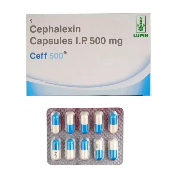 CEFF 500MG 10CAP