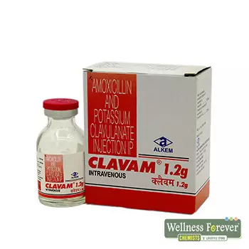 CLAVAM 1.2GM INJ VIAL