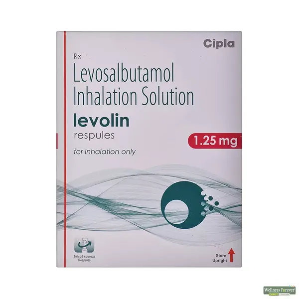 LEVOLIN 1.25MG RESPULES 2.5ML