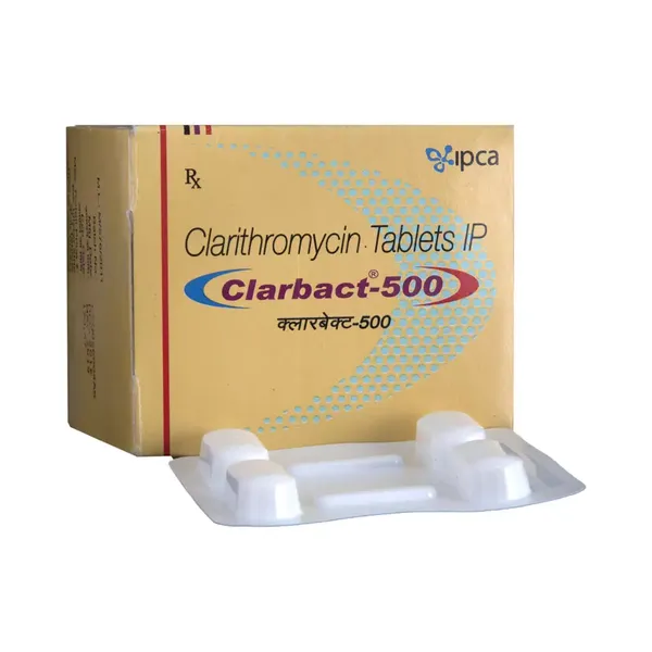 CLARBACT 500MG 4TAB