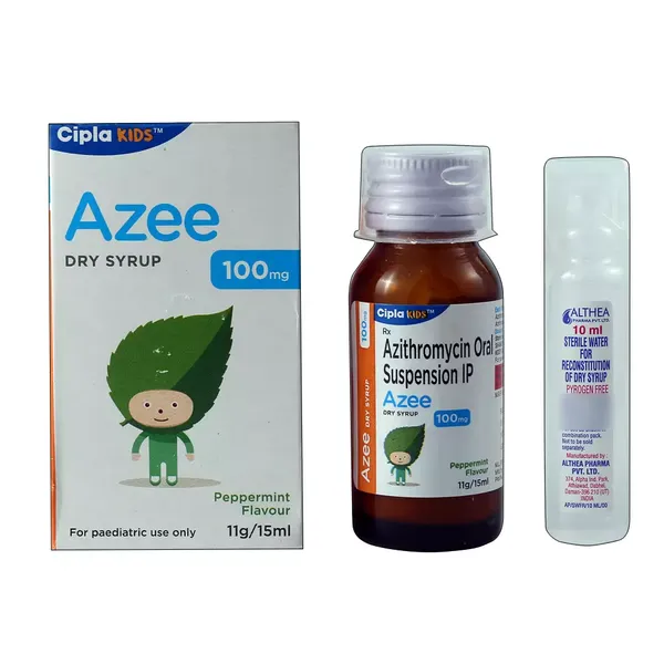 AZEE 100MG DRY SYP 15ML