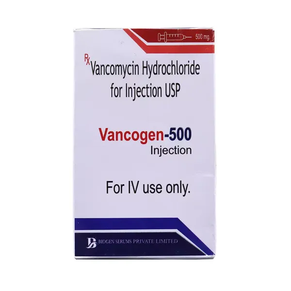 VANCOGEN 500MG INJ VIAL