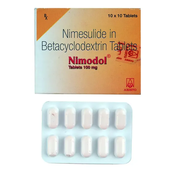 NIMODOL 100MG 10TAB