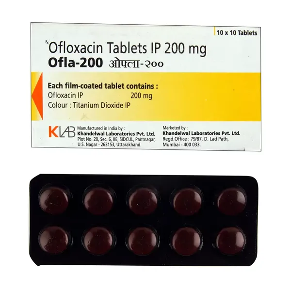 OFLA 200MG 10TAB