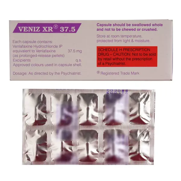 VENIZ-XR 37.5MG 10CAP