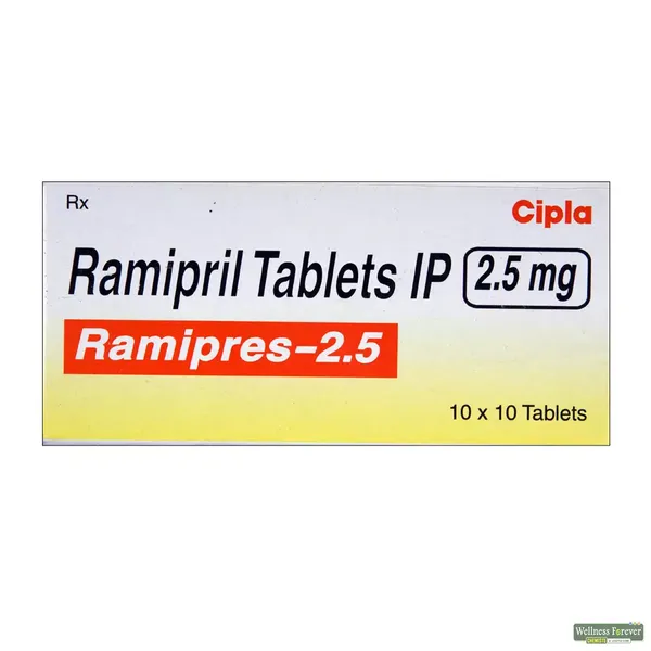 RAMIPRES 2.5MG 10TAB