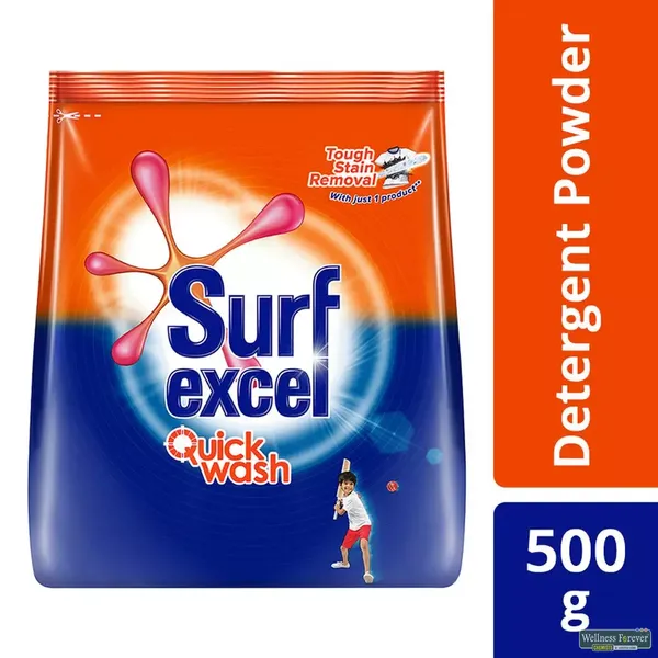 SURF PWDR QUICK WASH 500GM