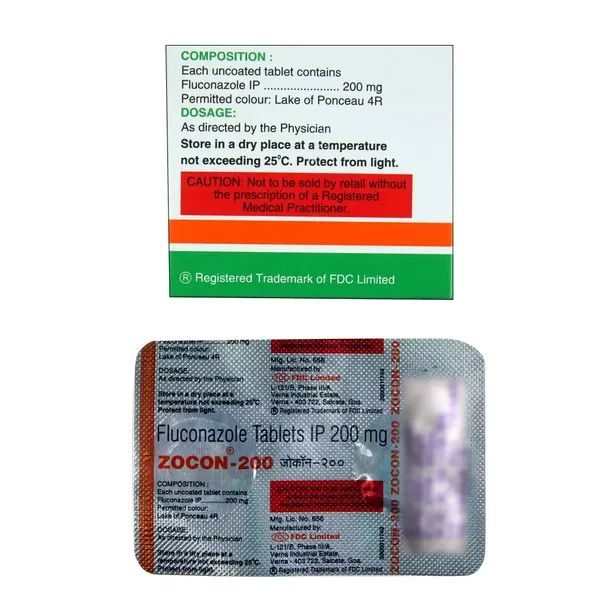 ZOCON 200MG 2TAB