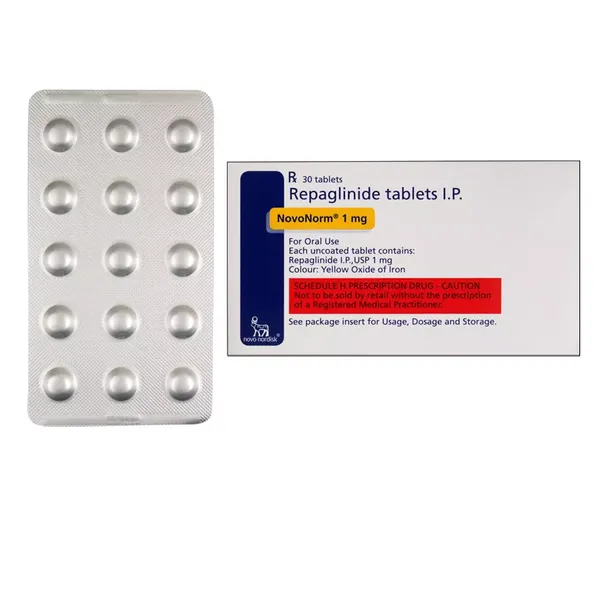 NOVONORM 1MG 15TAB