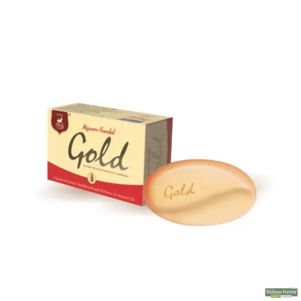 MYSORE SANDAL SOAP GOLD 125GM