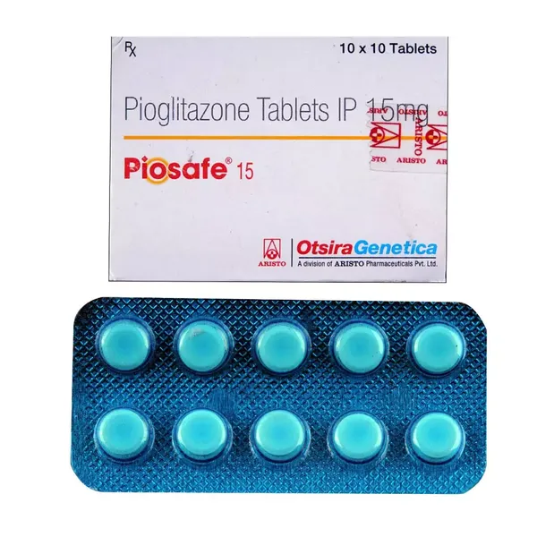 PIOSAFE 15MG 10TAB