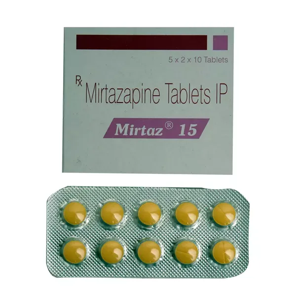 MIRTAZ 15MG 10TAB