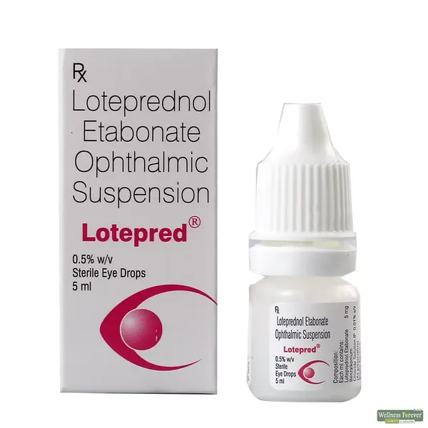 LOTEPRED 0.5% E/DROP 5ML