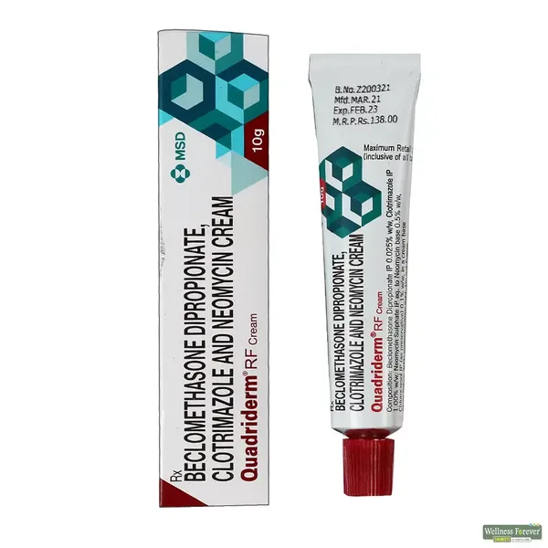 QUADRIDERM-RF CREAM 10GM