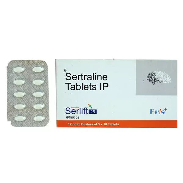 SERLIFT 25MG 10TAB