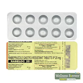 RABELOC 20MG 10TAB