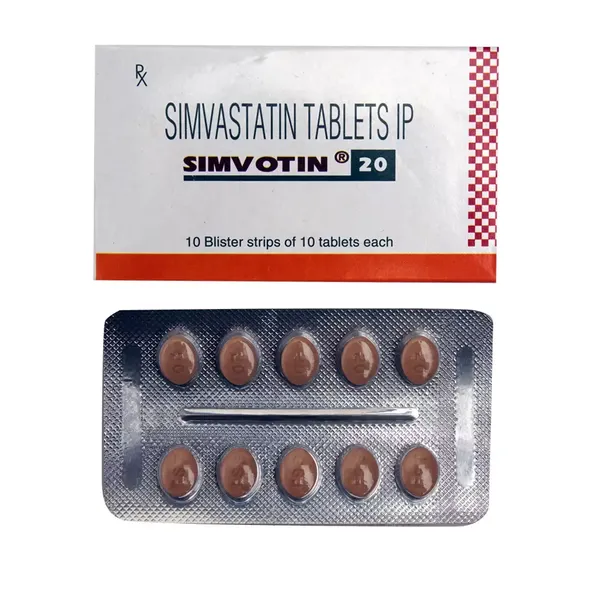 SIMVOTIN 20MG 10TAB