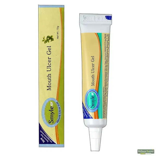 SMYLE MOUTH ULCER GEL 10GM