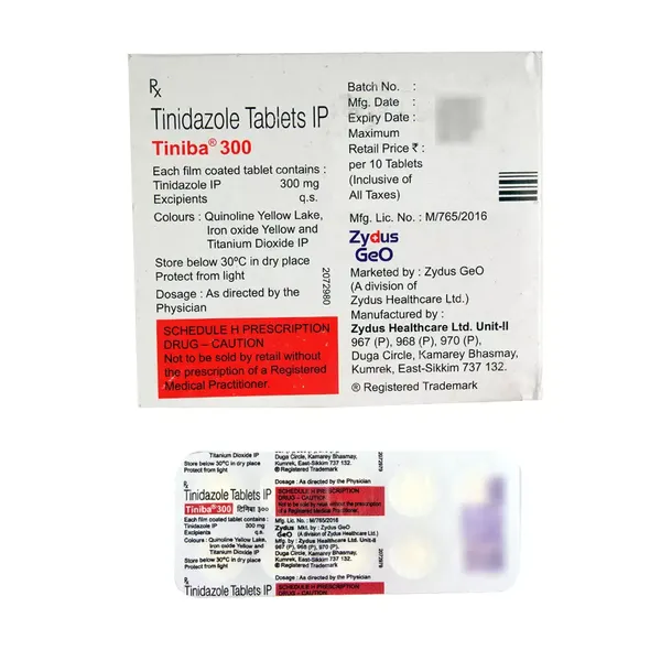 TINIBA 300MG 10TAB