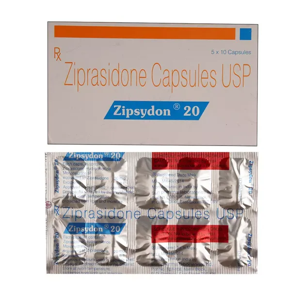 ZIPSYDON 20MG 10CAP