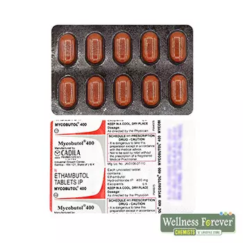 MYCOBUTOL 400MG 10TAB