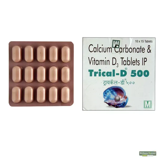 TRICAL-D 500MG 15TAB