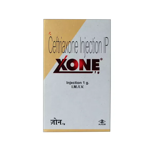 XONE 1GM INJ VIAL