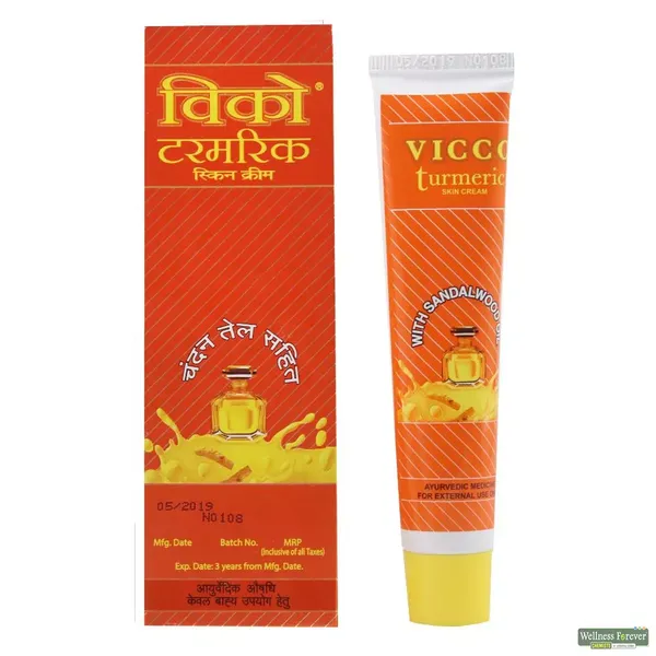 VICCO CRM TURMERIC 30GM