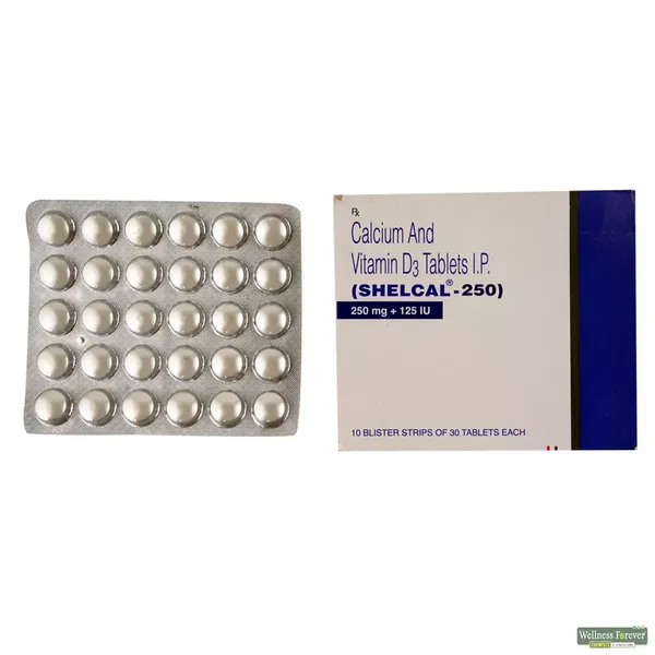 SHELCAL 250MG 30TAB